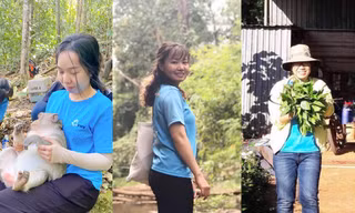Những tình nguyện viên cứu hộ động vật hoang dã