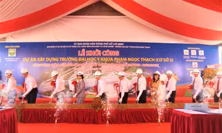 Khởi công xây dựng cơ sở 2 trường ĐH Y khoa Phạm Ngọc Thạch