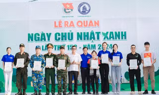 Hàng nghìn đoàn viên, sinh viên TP. HCM hưởng ứng Lễ ra quân Ngày ‘Chủ nhật Xanh’ lần thứ 152 