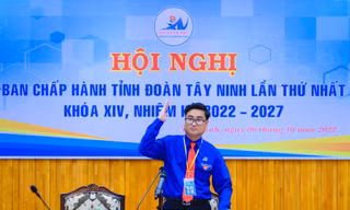 Anh Nguyễn Thanh Tùng tái đắc cử Bí thư Tỉnh Đoàn Tây Ninh