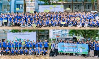 Hơn 300 sinh viên trường ĐH Công nghệ thông tin (ĐHQG TP. HCM) ra quân Chiến dịch ‘Mùa Hè Xanh’