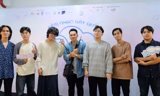 Sinh viên gây quỹ từ thiện qua đêm nhạc 'Mây'