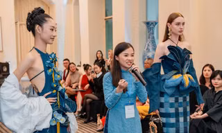 Ấn tượng với bộ thiết kế thời trang ‘Mùa hoa’ tại cuộc thi 'Fashion In Paris'