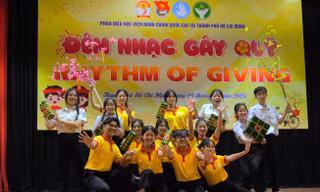 Nhịp điệu lan tỏa yêu thương trong đêm nhạc gây quỹ tình nguyện sinh viên