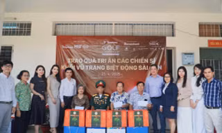 Báo Tiền Phong và các đơn vị tri ân các chiến sĩ Biệt động Sài Gòn 