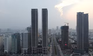 Hai tòa tháp CT1&CT2, Tháp CT3&CT7 - Đà Nẵng Times Square được chuyển đổi từ condotel thành chung cư
