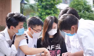Thí sinh dự thi tốt nghiệp THPT năm 2021. Ảnh: Như Ý