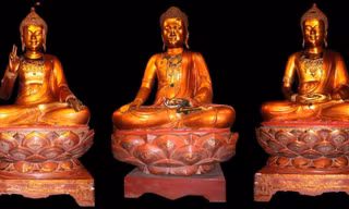 Bảo vật quốc gia bộ tượng Tam thế Phật được thờ tại chùa Côn Sơn (Hải Dương). Hàng nghìn di vật có giá trị đang được lưu giữ tại các chùa, di tích hằng ngày phải đối mặt nguy cơ bị hỏa hoạn, trộm cắp