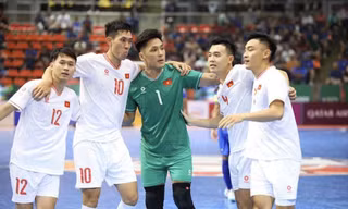 Đội tuyển futsal Việt Nam hướng tới kỳ tích 3 lần dự World Cup. Ảnh: Anh Tú