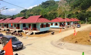 Khu dân cu Bằng La – nơi ở mới của người dân vùng sạt lở Trà Leng