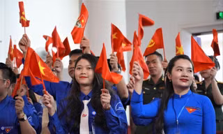 Không khí vui tươi tại Đại hội Đoàn cấp tỉnh của Hà Tĩnh