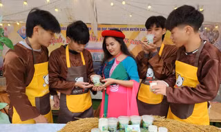 Thành quả khuyến nông trẻ của thầy trò Lạng Sơn từ sản vật ở địa phương. Ảnh: Duy Chiến