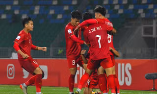 U20 Việt Nam đang có tinh thần rất cao trước trận đấu với Iran. Ảnh: VFF 
