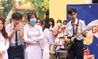 Teen THPT Minh Khai mỗi ngày đến trường: Như đóng "High School Musical", chill nhạc cả năm!