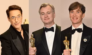 Oppenheimer càn quét Oscar 2024: Phản ứng của nam chính khi nhận cúp gây sốt