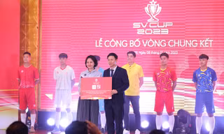 16 đội tranh tài tại vòng chung kết bóng đá nam sinh viên toàn quốc SV Cup 2023 