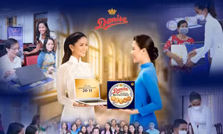Thương hiệu bánh quy bơ 'quốc dân' mang máy tính tiếp động lực cho người 'cõng chữ lên non' 