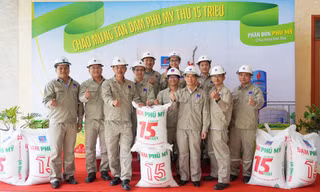 Đạm Phú Mỹ đạt 15 triệu tấn đạm và 20 năm lao động sáng tạo không ngừng 