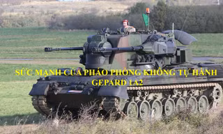 Sức mạnh của pháo phòng không tự hành Gepard 1A2