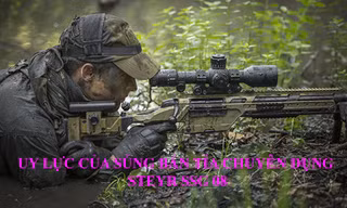 Uy lực của súng bắn tỉa chuyên dụng Steyr SSG 08