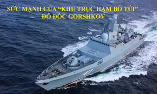 Sức mạnh của 'khu trục hạm bỏ túi' Đô đốc Gorshkov