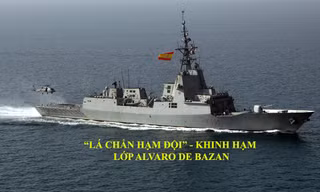 Uy lực của khinh hạm lớp Alvaro de Bazan 