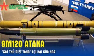 9M120 Ataka - ‘Sát thủ diệt tăng’ lợi hại của Nga 