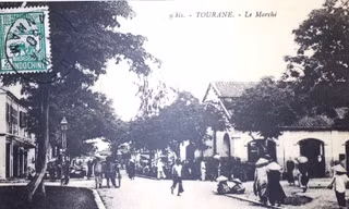 Triển lãm tái hiện cuộc sống, sinh hoạt, phong cảnh của Đà Nẵng thế kỷ XIX. Ảnh chụp lại từ triển lãm- Nguyễn Huy