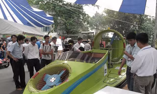 'Tàu thủy đánh bộ' của sinh viên Bách khoa