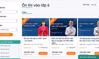 Trung tâm quảng cáo ôn thi vào lớp 6 tại Hà Nội
