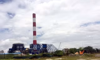 Một góc nhà máy nhiệt điện Thái Bình 2.