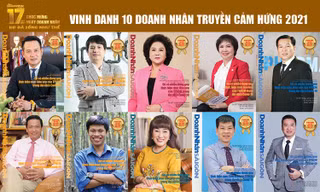 Tạp chí Doanh Nhân Sài Gòn vinh danh 10 doanh nhân truyền cảm hứng năm 2021