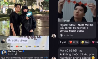 Dàn "anh trai" ủng hộ MV của HIEUTHUHAI, Pháp Kiều "đánh úp" lúc 1 giờ sáng