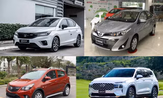 10 mẫu xe bán chạy nhất tháng 6 tại Việt Nam