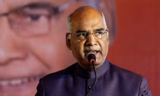 Tổng thống Ấn Độ Ram Nath Kovind. (Ảnh: Newsnation)