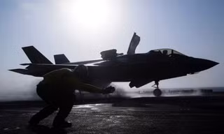 Xuất hiện ở Vịnh Ba Tư, F-35B sẵn sàng tham chiến