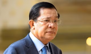 Thủ tướng Campuchia Hun Sen. (Nguồn: AFP)