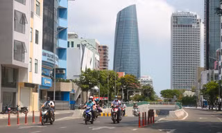 Đường phố Đà Nẵng ngày cuối tuần ra sao trong đợt giãn cách xã hội?