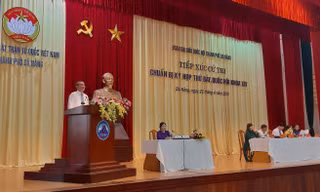 Quang cảnh buổi tiếp xúc