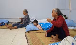 Bên trong nơi trú ẩn tránh bão có sức chứa 4.000 người ở Quảng Ngãi