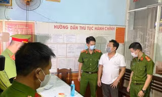 Công an TP Đà Nẵng thực hiện lệnh bắt đại gia Phạm Thanh hồi tháng 9/2020. 