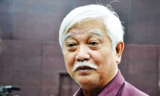 Nhà sử học Dương Trung Quốc. Ảnh Nguyễn Thành