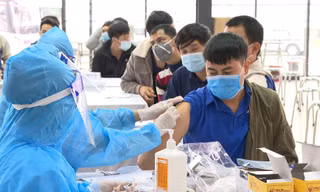 Ninh Bình tăng tốc tiêm mũi 3 cho đối tượng có nguy cơ - Ảnh: HC
