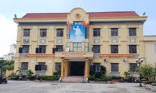 Phường Trần Lãm, nơi có cán bộ bị phát hiện dùng bằng giả - Ảnh: Hoàng Long