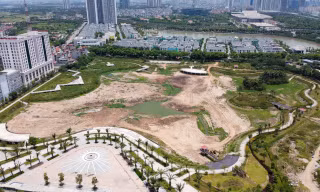 Chủ tịch Hà Nội yêu cầu hoàn thành Công viên hồ Phùng Khoang trước Tết