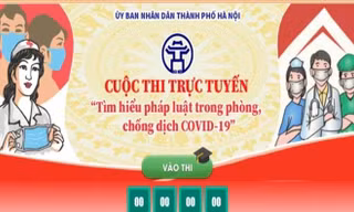 Hà Nội công bố giải thưởng cuộc thi tìm hiểu pháp luật trong phòng chống dịch COVID-19