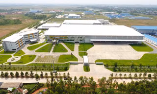 Một Khu công nghiệp trên địa bàn tỉnh Vĩnh Phúc