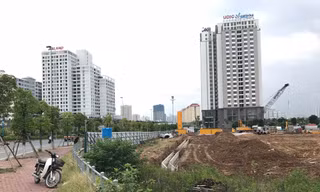 Hà Nội: Đại dự án The Lotus Center rộng 1,9ha thi công không phép