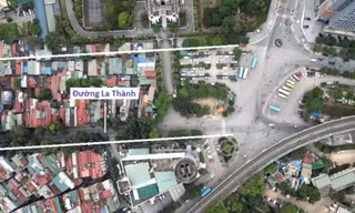 Tuyến đường 'đắt nhất hành tinh' Hoàng Cầu - Voi Phục mới giải ngân được hơn 34% kế hoạch