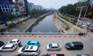 Hà Nội chi 15 tỷ xây dựng 3 cầu thép di động trên sông Tô Lịch